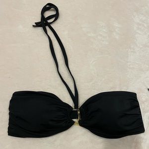 Victoria’s Secret- Black bikini top NWOT